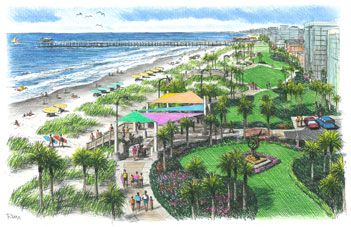 Myrtle Beach Boardwalk South Section